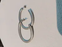 Boucle d'oreille en argent 925