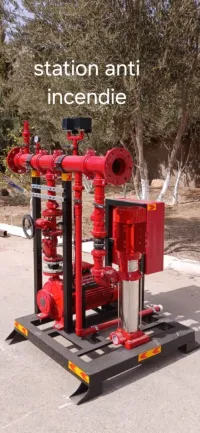 Skid motopompe anti incendie