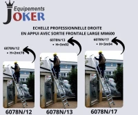 échafaudage roulant & échelle en aluminium 