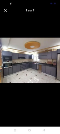 Cuisine aluminium moderne et design 