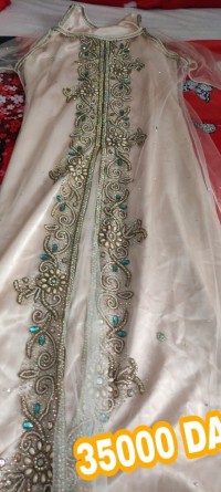 ملابس-تقليدية-caftan-perle-double-شراقة-الجزائر