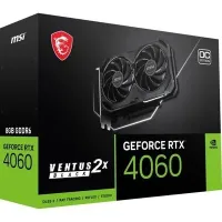 CARTE GRAPHIQUE MSI VENTUS RTX 4060 X2 8GB OC BLACK