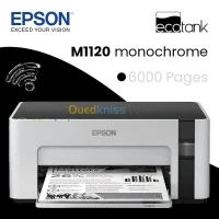 IMPRIMANTE EPSON MULTIFONCTION ECOTANK M1120 NOIR-USB-WIFI