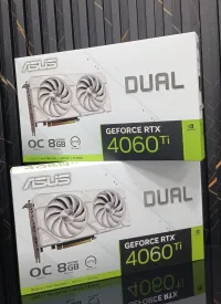 CARTE GRAPHIQUE ASUS DUAL GEFORCE RTX 4060 TI WHITE OC EDITION 8GB