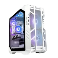 COOLER MASTER HAF 700 - BOÎTIER GRAND TOUR - 5 FAN INCLUS - VERRE TREMPÉ - HUB ARGB 5 PORTS - BLANC