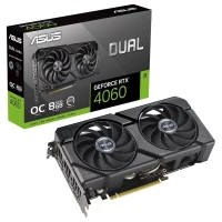 CARTE GRAPHIQUE ASUS Dual GeForce RTX 4060 EVO OC Edition 8GB