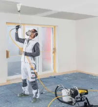 painture avec pompe airless