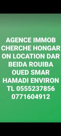 Cherche location Appartement Alger Mohammadia