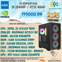 CONFIG I5 12400F / RTX 4060