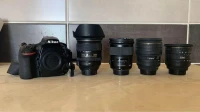 D810 +4 lenses