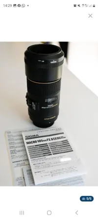 SIGMA MACRO 105mm F2.8 EX DG OS HSM (monture nikon)