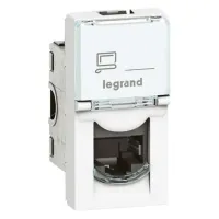LEG 76573 LEGRAND Prise RJ45 programme Mosaic FTP CAT6A 1 module