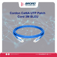 reseau-connexion-cordon-cat6a-utp-patch-cord-3m-bleu-dar-el-beida-alger-algerie