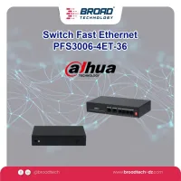 Switch Poe réf: PFS3006-4ET-36 DAHUA 