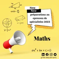 préparation au epreuves de spécialitées 