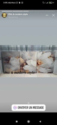 Tableaux en toile canvas