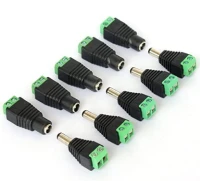 ACCESSOIRES CAMERA DE SURVEILLANCE, CABLE, BLOC ALIMENTATION, FICHE BNC  