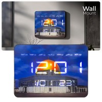 ساعات-horloge-led-grand-format-affichage-multifonction-avec-attenuation-automatique-البليدة-الجزائر