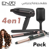 coiffure-pack-original-enzo-professional-kit-4en1-sechoir-brosse-chaufante-lisseur-boucleur-en-6302-blida-algerie