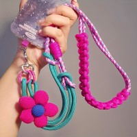 آخر-sangle-de-telephone-florale-design-artisanal-amovible-et-elegant-البليدة-الجزائر