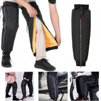 vetements-et-chaussures-jambieres-de-moto-tissu-impermeable-avec-fermeture-eclair-2pcs-blida-algerie