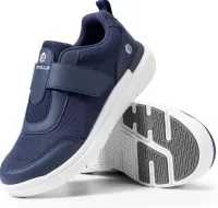 FitVille Chaussures de Marche Homme pour Pieds Larges Basket sans Lacets Confortables Respirantes 