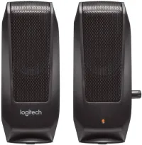 HAUT PARLEUR LOGITECH S120 BLACK ANALOG PLUGC-EMEA 2.0