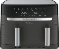 Friteuse sans huile Moulinex 8.3L Dual easy fry and grill
