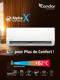 مكيفات-الهواء-climatiseur-condor-alpha-x-12000-btu-super-tropical-smart-inverter-بئر-خادم-الجزائر