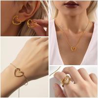 طقم-مجوهرات-parure-coeur-4-piece-acier-inoxydable-درارية-الجزائر