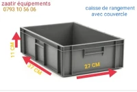 Bac en plastique 