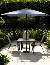 TABLE D'EXTERIEUR AVEC 4 CHAISES
