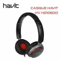 Casque Havit HV H2106D Mobile Pc Noir filaire