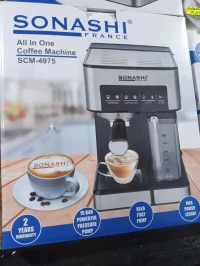 PROMO MACHINE À CAFÉ CAPUCINOU SONASHI 