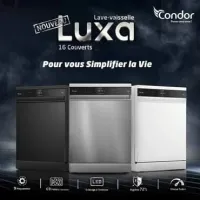 PROMO LAVE-VAISSELLE CONDOR LUXA 16 COUVERTS 