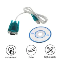 Câble adaptateur convertisseur USB 2.0 vers série RS232 DB9 9 broches