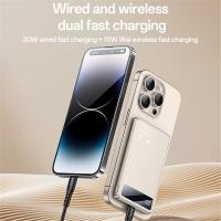 YESIDO YP66 Power Bank Ultra-Fin 5000mAh Charge Sans Fil 15W Magnétique thumbnail 5