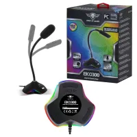 Microphone Gaming Spirit of gamer EKO300 Omnidirectionnel USB pour PC MAC Console avec pied