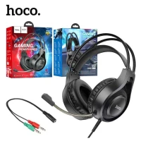 Casque Gaming filaire AUX 3.5mm HOCO W106 avec Microphone MULTIPLATEFORME PC PS4 Xbox One Switch