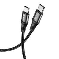 Câble de Charge et de Données HOCO X50 USB-C Type-c to vers Type-c 100W 5A 1m 2m thumbnail 3