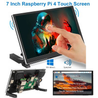 composants-materiel-electronique-ecran-tactile-7-pouces-ips-1024-x-600-hd-support-compatible-raspberry-pi-4-saoula-alger-algerie