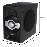 CAPSYS ECO 16 Haut-Parleur Bluetooth 60W avec Radio FM, USB, SD, AUX IN et Télécommande thumbnail 5