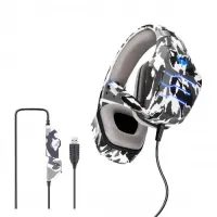Casque Gaming USB 7.1 Ovleng Q9 E-sports avec Microphone pour PC, Laptop, PS4