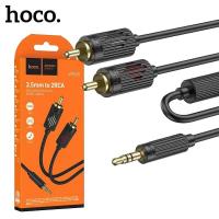 كابلات-ومحولات-cable-adaptateur-audio-aux-35mm-vers-2-x-rca-hoco-upa28-15m-السحاولة-الجزائر