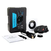 Souris Gaming Filaire USB 12 boutons programmables Zelotes C-12 4000DPI RGB avec poids amovibles