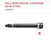 Rallonge mèche-couronne carotteuse HILTI DD-BI-ET300