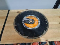 Disque diamant 350mm coupe Asphalte HUSQVARNA TACTI CUT S85 (Suède)