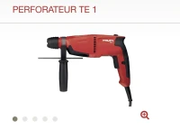 Perforateur électrique compact SDS-Plus 16mm 1.5J - HILTI TE 1