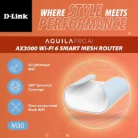 Router D-Link Wi-Fi 6 AQUILA PRO AX3000 Smart Mesh M30  Pack Of 3 Units //REF:1347