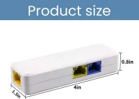 EXTENDER RJ45 POE 01 TO POE 02 PORTS CASCADE 4TIMES 130M  (GNT-69P31) REF : 3475